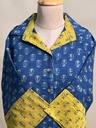 Ajrakh Cotton Kurti 5031 BLUE 2
