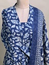 Cotton Anarkali Kurti sets 8010 BLUE