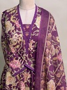 Cotton Anarkali Kurti sets 8010 PURPLE 2