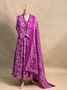 Cotton Anarkali Kurti sets 8010 PURPLE