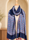 Ajrakh Modal Stoles 5071 BLACK 5