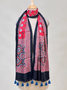 Ajrakh Modal Stoles 5071 RED 2