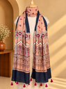 Ajrakh Modal Stoles 5071 BROWN 4