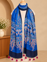 Ajrakh Modal Stoles 5071 BLUE 2