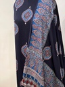  Ajrakh Modal Top and Dupatta Sets 5012