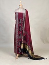 Chanderi Silk Top and Dupatta sets 5025 RED 1