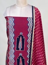 Chanderi Silk Top and Dupatta sets 5025 RED 1