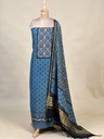 Chanderi Silk Top and Dupatta sets 5025 BLUE 1