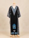Ajrakh Cotton Kaftans 4802 BLACK 2