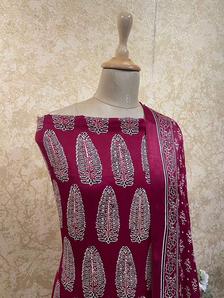 Ajrakh Modal Suits 5012