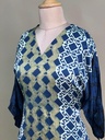 Ajrakh Modal Short Kurtis 5015 BLUE 3