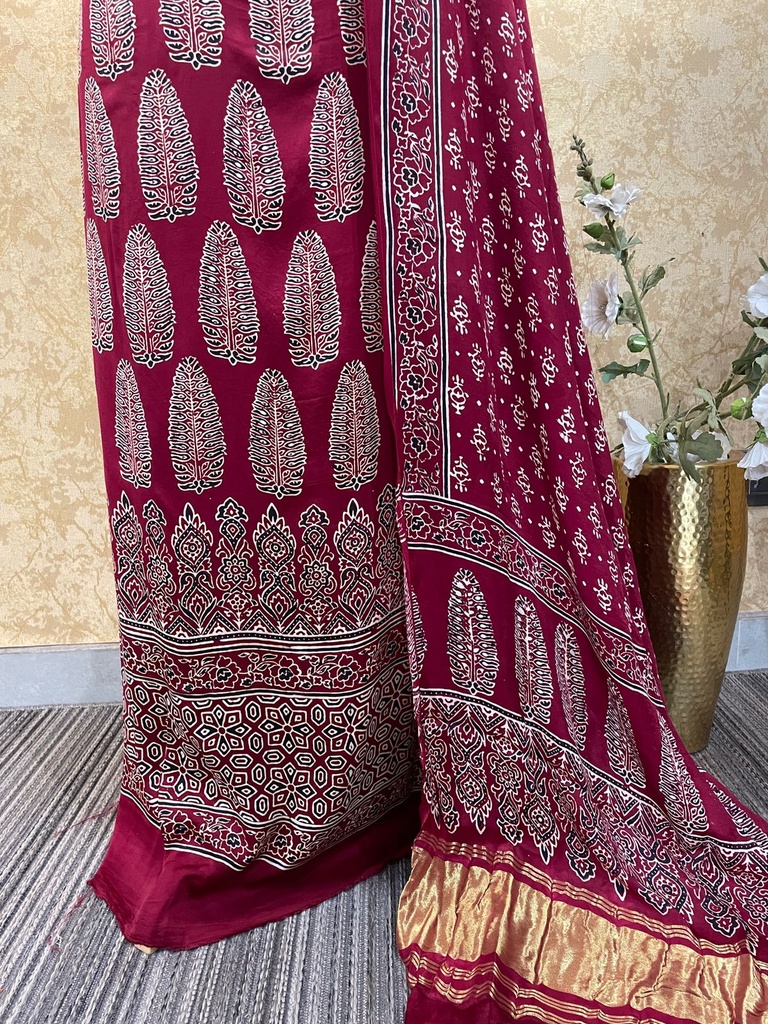 Ajrakh Modal Suits 5012