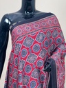 Ajrakh Modal Silk Sarees 4243 S25