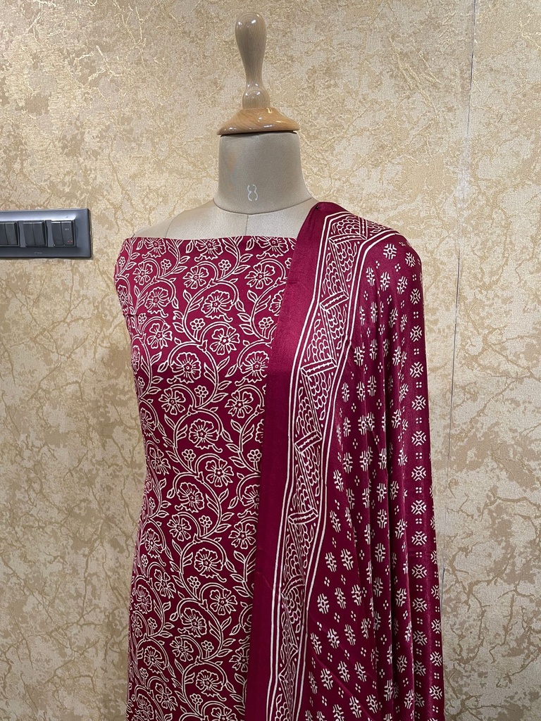 Ajrakh Modal Suits 5012