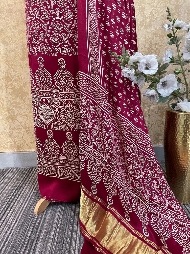 Ajrakh Modal Suits 5012