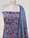  Ajrakh Modal Top and Dupatta Sets 5012