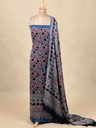  Ajrakh Modal Top and Dupatta Sets 5012