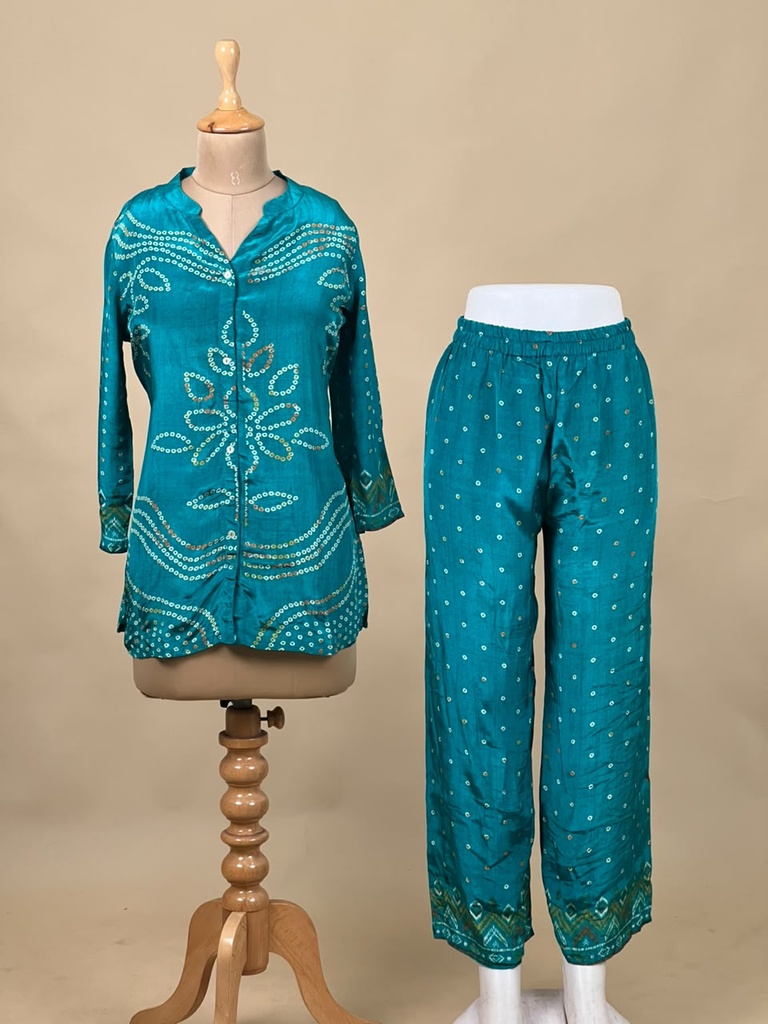 Crepe Coord Sets 5048 GREEN