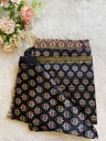 Ajrakh Mashru Silk Fabric 4215