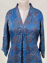 Ajrakh Modal Aline Kurtis 5053 BLUE