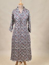 Ajrakh Modal Aline Kurtis 5053 IVORY