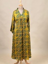 Ajrakh Modal Aline Kurtis 5053 YELLOW