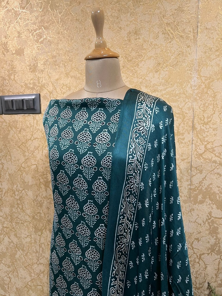 Ajrakh Modal Suits 5012