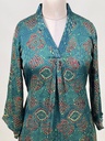 Ajrakh Modal Aline Kurtis 5053 GREEN
