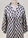 Ajrakh Modal Silk Aline Kurti 5053