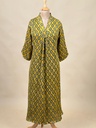 Ajrakh Modal Silk Aline Kurti 5053