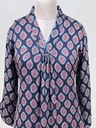 Ajrakh Modal Silk Aline Kurti 5053