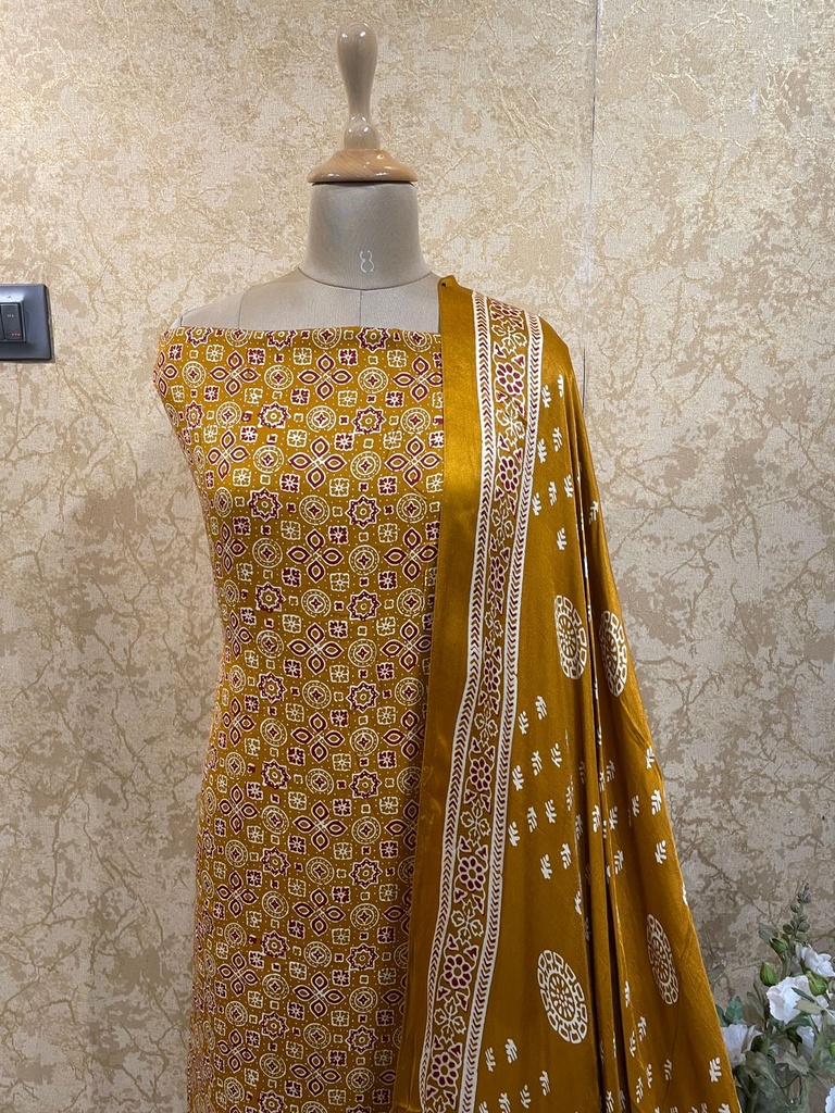 Ajrakh Modal Suits 5012