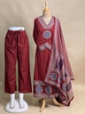 Cotton Kurti sets 5043 MEROON