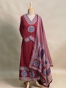 Cotton Kurti sets 5043 MEROON