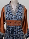 Ajrakh Modal Silk Aline Kurti 5053 RUST ORANGE 4