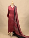 Ajrakh Modal Kurti Dupatta Set 5012 RED