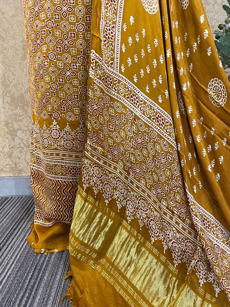 Ajrakh Modal Suits 5012