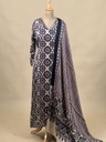 Ajrakh Modal Kurti Dupatta Set 5012 IVORY