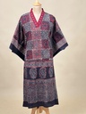 Ajrakh Cotton Kaftan 4802 BLACK 8
