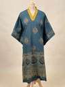 Ajrakh Cotton Kaftan 4802 GREEN 4