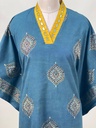 Ajrakh Cotton Kaftan 4802 GREEN 4