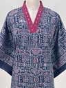 Ajrakh Cotton Kaftan 4802 BLACK 7