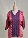 Ajrakh Modal Short Kurtis 5015 RED 1