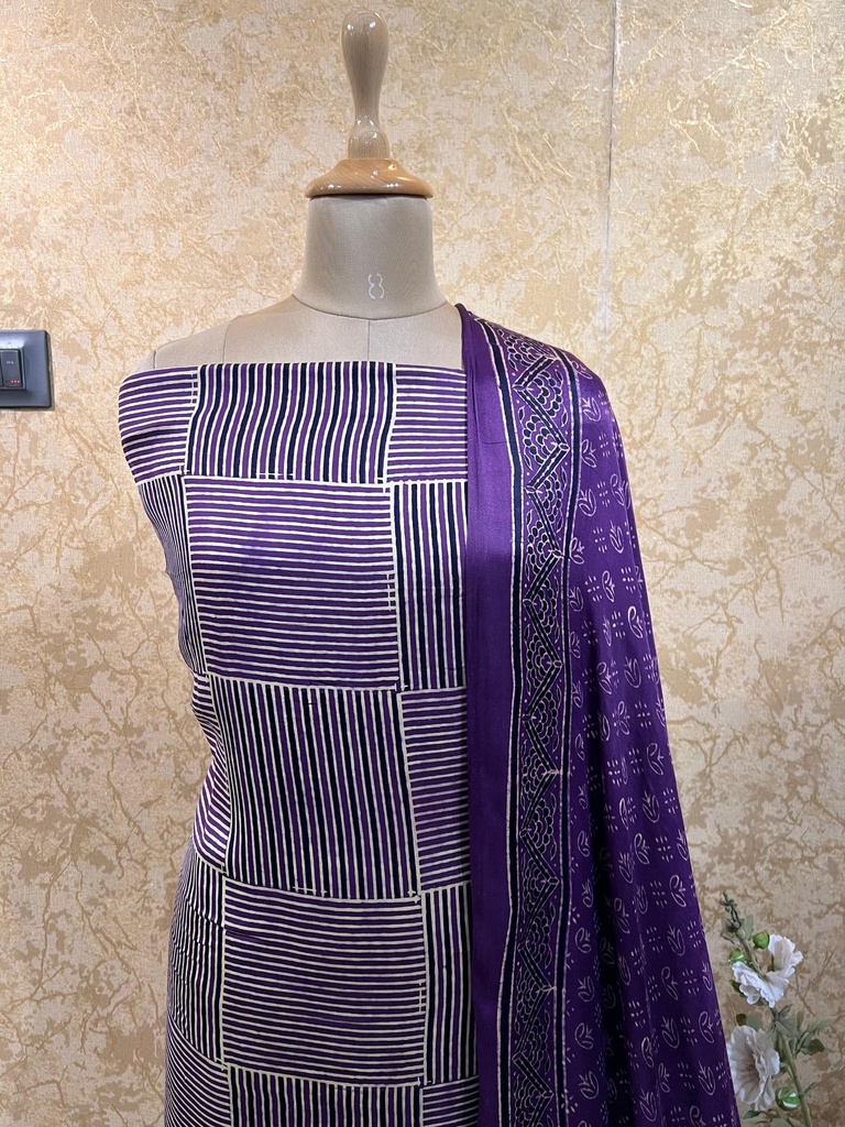 Ajrakh Modal Suits 5012