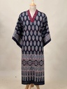 Ajrakh Cotton Kaftan 4802 BLACK 6