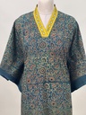 Ajrakh Cotton Kaftan 4802 GREEN 3