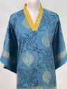 Ajrakh Cotton Kaftan 4802 GREEN 4
