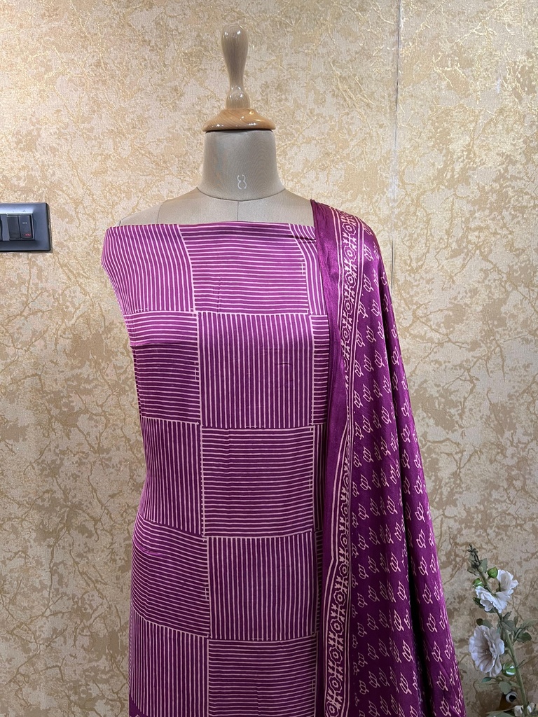 Ajrakh Modal Suits 5012