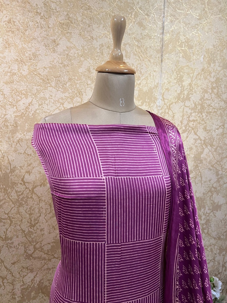 Ajrakh Modal Suits 5012