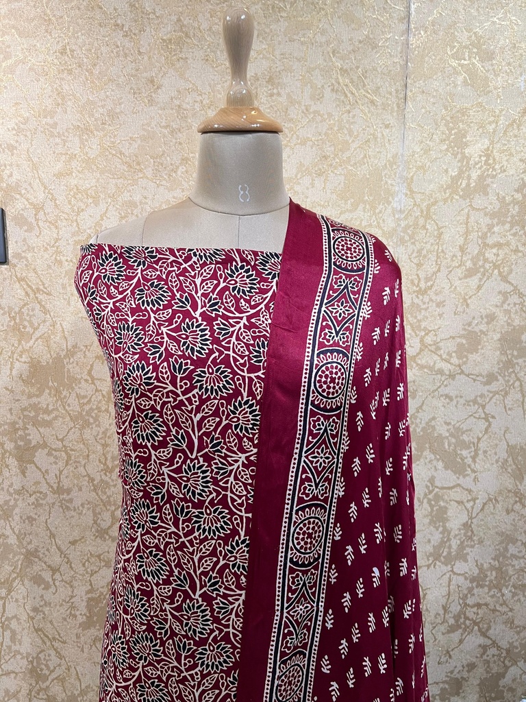 Ajrakh Modal Suits 5012